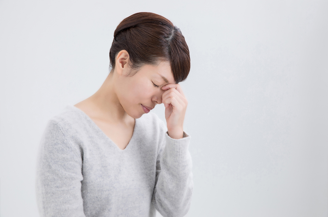 加齢に悩む女性
